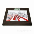 Photo Frame Bathroom Scale, Beautiful Tempered Glass Platform Material, Easy To Clean And Maintain